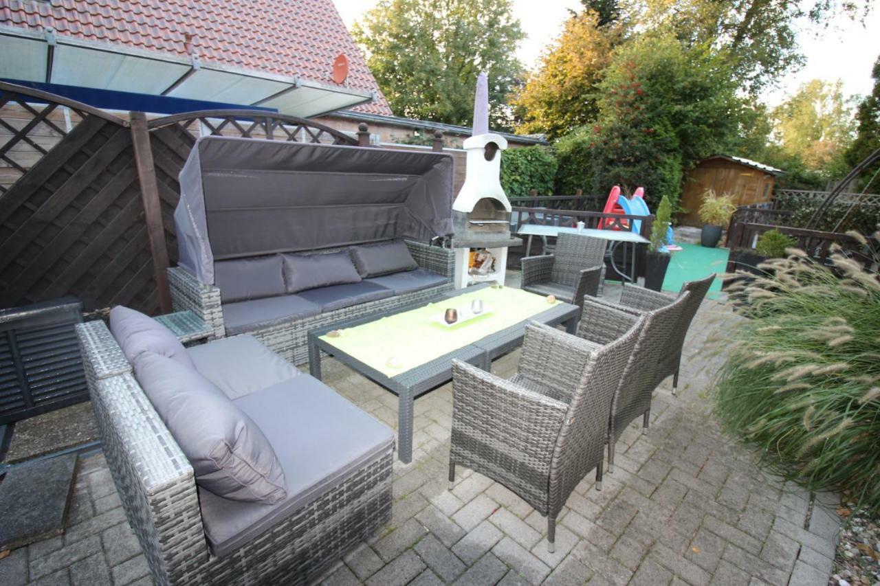 Haus Abbi, Ferienwohnung Mit Schwimmbad Hage Exterior foto